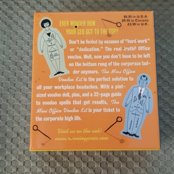 NEW Voodoo Lou's Office Voodoo Kit New in Box PLUS Mini Office Voodoo! - Picture 6 of 13